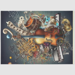 Papel De Seda Anatomy of Music Series Design 10