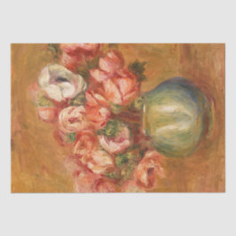 Papel De Seda Anêmonas por Pierre-Auguste Renoir