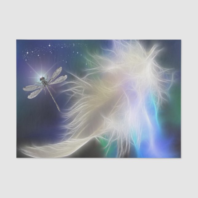 Papel De Seda Angel Feather e Dragonfly 2 (Frente )