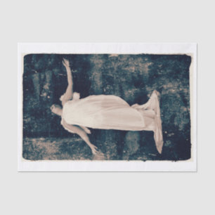 Papel De Seda Angel Girl Vintage Antiga Textura Grunge