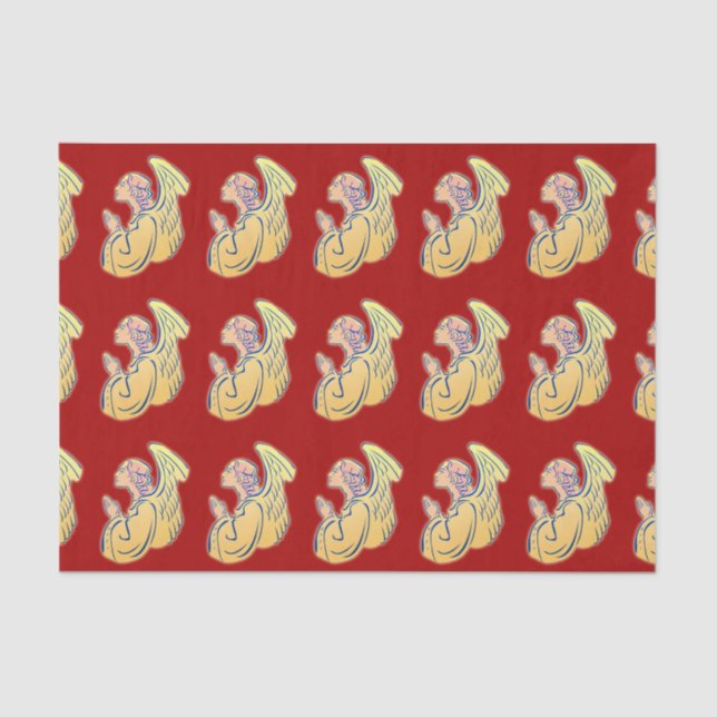 Papel De Seda Angel Of Hope Tissue Paper (Frente )