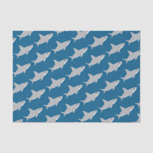 Papel De Seda Animais de Tubarão
