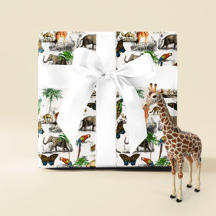 Papel De Seda Animais De Vintage Por D'Orbigny