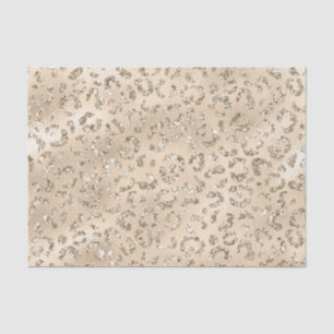 Papel De Seda Animal de Impressão de Pele Chita Leopard