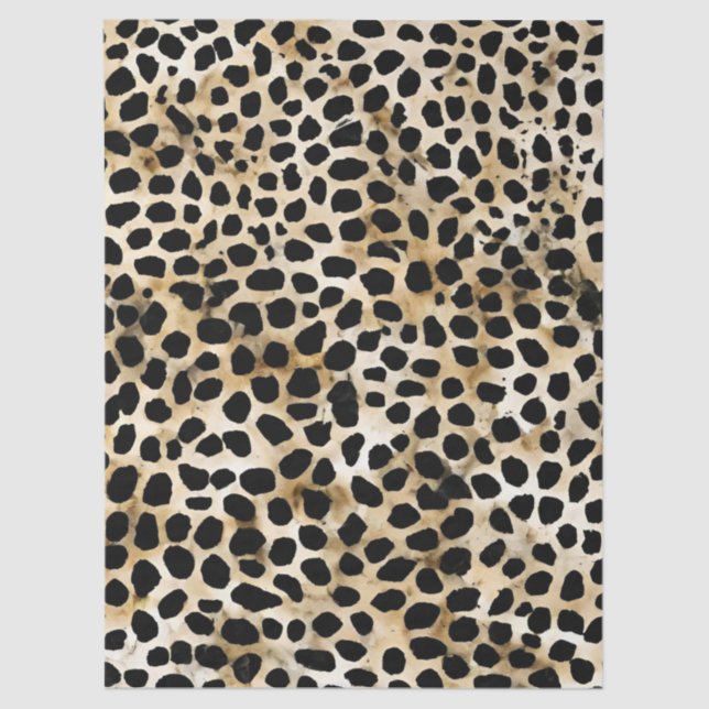 Papel De Seda Animal Print - Tissue Papers (Frente )