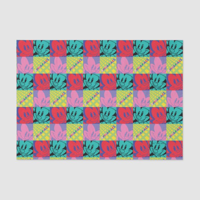 Papel De Seda Animaniacs | Warner Siblings Pop Art Graphic (Frente )