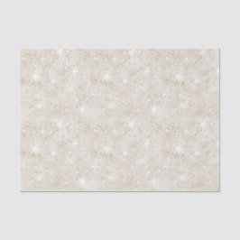 Papel De Seda Aniversário Brilho Areia Creme Champanhe