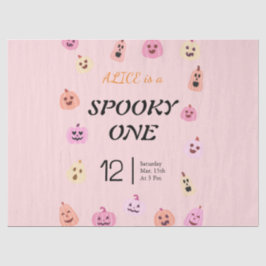 Papel De Seda Aniversário de Dia das Bruxas Spooky