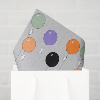 Papel De Seda Aniversário de Halloween