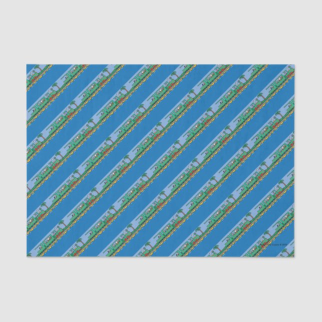 Papel De Seda Aniversário de Maisy e de amigos (Frente )