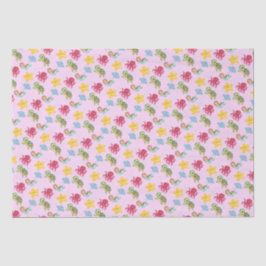 Papel De Seda aniversário de tartaruga arco-íris