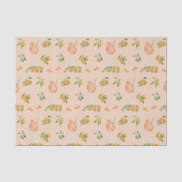 Papel De Seda Aniversário de Verão Spritz