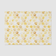 Aniversário do Dourado Yellow Honeycomb