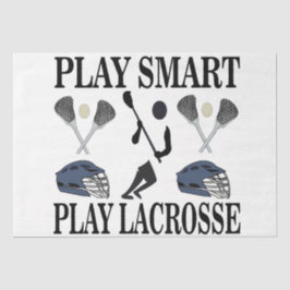 Papel De Seda Aniversário do treinador da Equipe Lacrosse