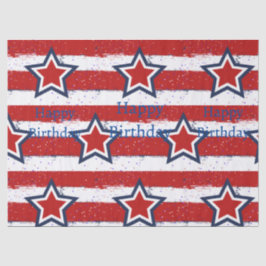 Papel De Seda Aniversários com o Tio Sam