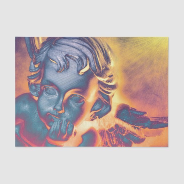 Papel De Seda Anjo-da-guarda (Frente )