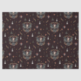 Papel De Seda Anjo de Natal Dark Gothic