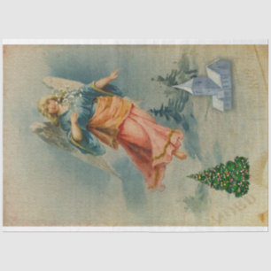 Papel De Seda Anjo de Natal Voador