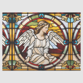 Papel De Seda Anjo de Vidro Colorido Falso para Tissu de Artesan