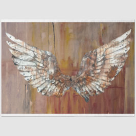 Papel De Seda Anjo Wings of Time Decoupage