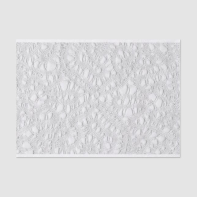 Papel De Seda Antiguidade Lacy Doily (Frente )