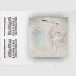 Papel De Seda Antiguidades