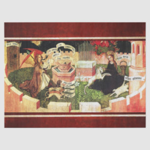 PAPEL DE SEDA ANUNCIAÇÃO COMO CAÇA MÍSTICA DO UNICORN