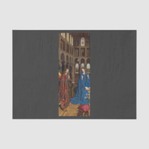 Papel De Seda Anunciação de Van Eyck Premium Luz da Catedral