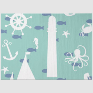 Papel De Seda Apenas Mais Design 10 da Série Náutica