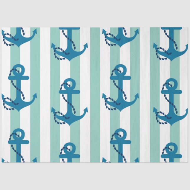 Papel De Seda Apenas mais náutico Series Design 5 (Frente )