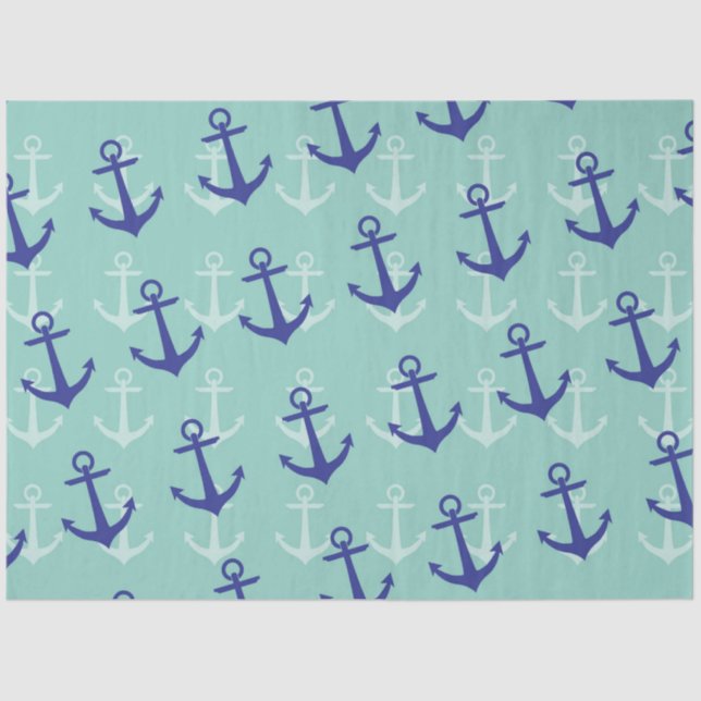 Papel De Seda Apenas mais náutico Series Design 6 (Frente )