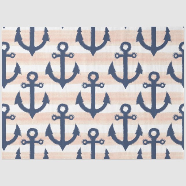 Papel De Seda Apenas mais um Nautical Series Design 6 (Frente )