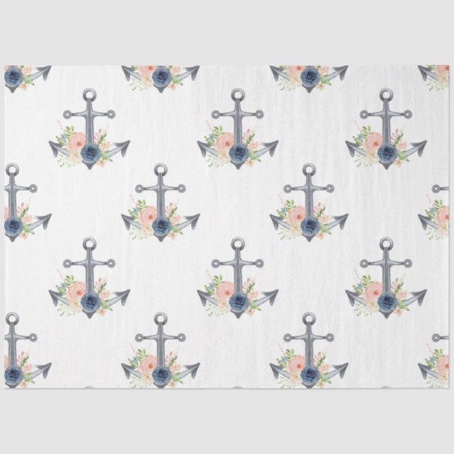 Papel De Seda Apenas mais um Nautical Series Design 9 (Frente )