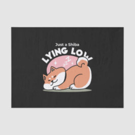 Papel De Seda Apenas um Shiba Mente Baixo: Design de Shiba Inu C