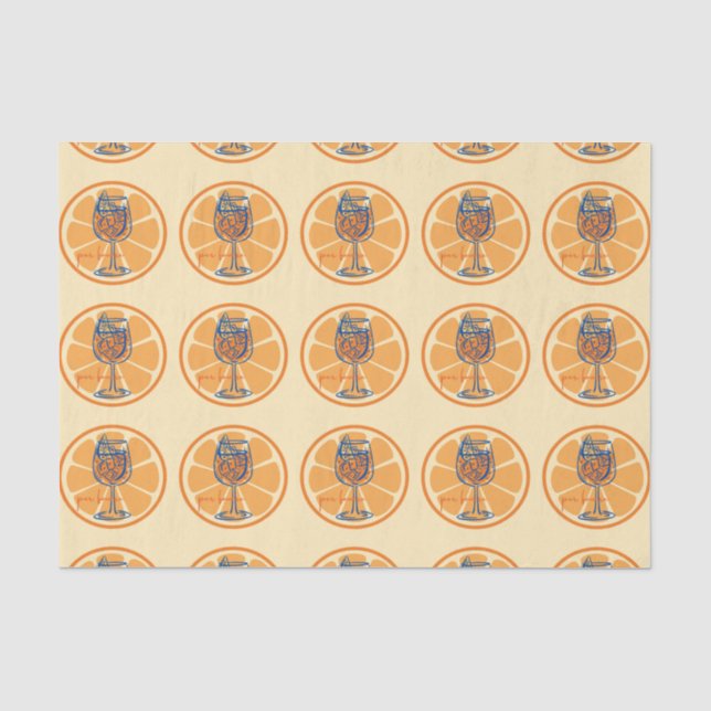 Papel De Seda Aperol Por Favor (Frente )
