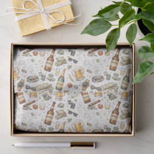 Papel De Seda Apostas e Brindes – Design de Despedida de Solteir