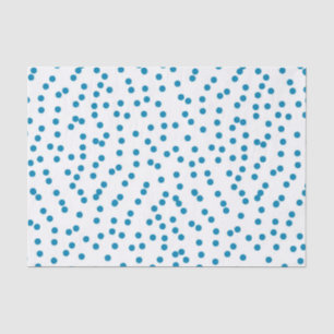 Papel De Seda Aqua Confetti Dots