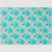 Aqua e Dourado Series Design 16