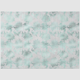 Papel De Seda Aqua e Silver Series Design 18
