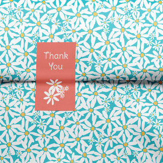 Papel De Seda Aqua - Faça minha margarida