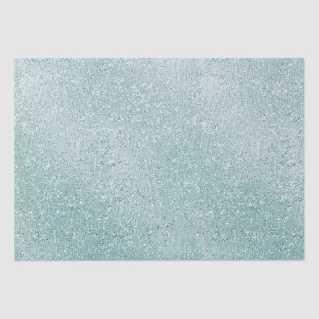Papel De Seda Aqua Glitzy Ombre (Frente )