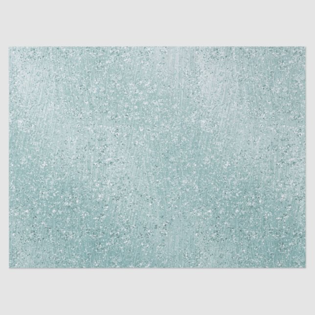 Papel De Seda Aqua Glitzy Ombre (Frente )