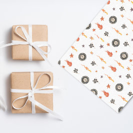 Papel De Seda Aquarela de caminhões modernos