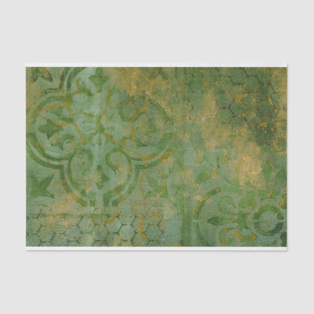 Papel De Seda Aquarela Estética Russa (Frente )