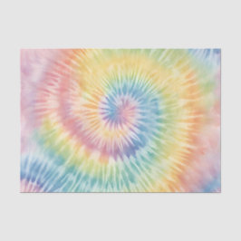 Papel De Seda Aquarela Pastel Rainbow Tie Dye