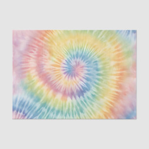 Papel De Seda Aquarela Pastel Rainbow Tie Dye