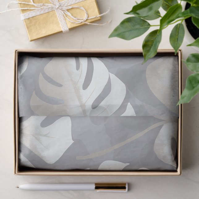 Papel De Seda Aquarelle Monstera (Criador carregado)