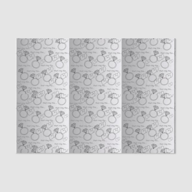 Papel De Seda AQUELE ANEL EMBORA .......Papel Higiênico (Frente )