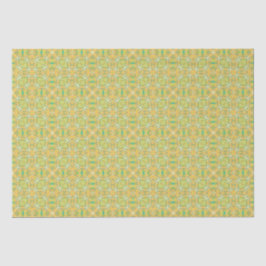 Papel De Seda Árabe Boho Elegante geométrico marroquino Yello Gr