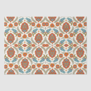 Papel De Seda Arabic Boho Elegant Floral Marroquino
